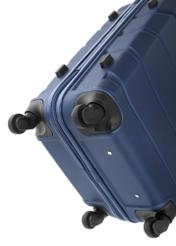 Medium suitcase on wheels WALAB-0077-7D-24(W26), view of the product wheels on a white background.