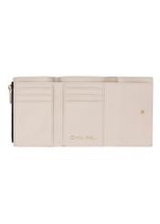 Dark navy blue medium women's wallet POREC-0440-7E(Z26), product view from the inside on a white background.