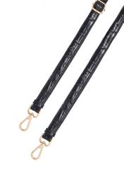 Black croco women's handbag TORES-1159E-99(Z25)