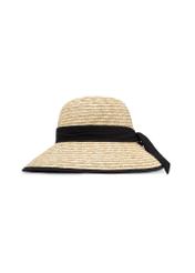 Women's straw hat KAPDT-0045-1E(W26) - front product view, on white background.
