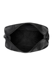 Black leather men's travel bag TORMS-0421-99(W24)-06