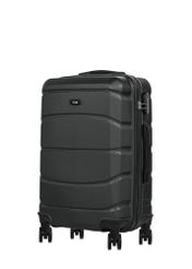 Medium suitcase on wheels WALAB-0077-99-24(W25)