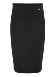 Women's black pencil skirt SPCDT-0092-99(Z24)-04