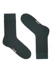 Two-pack of men's long Christmas socks ZESMT-0069-00(Z26), front product view on white background.