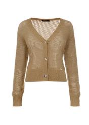 Sweter zapinany ażurowy damski SWEDT-0158-82(W22)-05