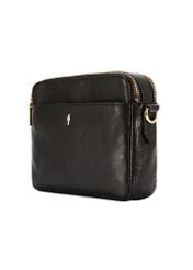 Women's leather shoulder bag TORES-1163-99(Z25), diagonal product view on a white background.