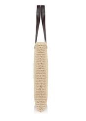 Large women's straw handbag TOREC-0692-81(W22)-02