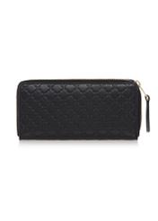 Large black wallet with embossed logo PORES-0841-99(W23)-02