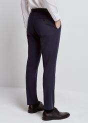 Navy blue men's suit pants SPOMT-0099-69(W24)-05