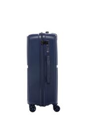 Medium suitcase on wheels WALPP-0026-7D-24(W26), side view of the product on a white background.
