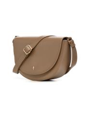 Beige semi-circular women's messenger bag TOREC-1298-1B(Z26)
