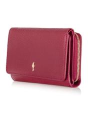 Large pink leather women's wallet PORES-0801B-34(W24)-02