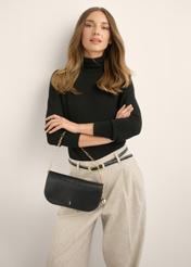 Small black elegant women's handbag with chain TOREC-1388-99(Z26)