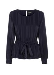 Women's tie-front shirt KOSDT-0135-69(Z21)-03