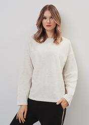 Women's hoodless sweatshirt BLZDT-0094-12(Z23)-02
