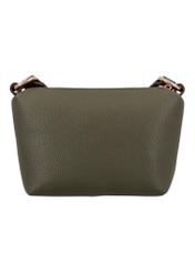 Small khaki women's handbag TOREC-0882-8D(W27), rear view on a white background.