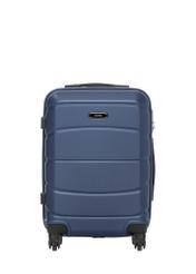 Small suitcase on wheels WALAB-0077-7D-19(W26), front view of the product on a white background.
