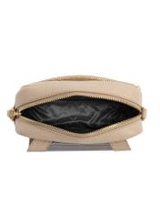 Beige leather women's messenger bag TORES-0958-81(Z24) pic. 9