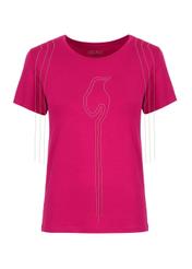 Pink Women's T-shirt TSHDT-0101-31(Z22)-03