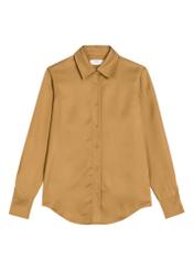 Mustard women's shirt KOSDT-0172-2D(Z26)