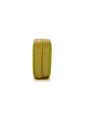 Women's two-compartment lime green wallet POREC-0376-84(W24)-03