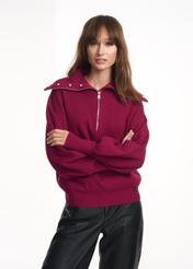Women's stretch sweater SWEDT-0171-31(Z22)-03