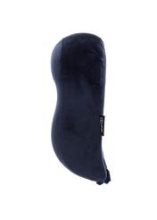 Navy blue soft headrest AW-014-0004-7D(W26), side view of the product on a white background.