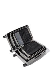Set of wheeled suitcases (19"/24"/28") WALAB-0088-1A(W26), interior view on a white background.