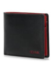 Black men's leather wallet PORMS-0628-98(Z24)-02