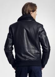 Krótka sportowa kurtka męska bomber jacket KURMS-0206-1148(Z21)-06