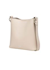 Beige small women's handbag TOREC-1336-0B(Z26), diagonal product view on a white background.