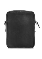 Black leather men's bag TORMS-0444-99(W25)-04