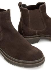 Men's brown suede Chelsea boots BUTYM-0511-89(Z25)