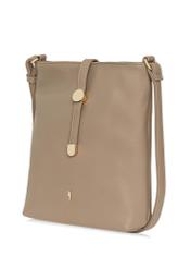 Dark beige women's shoulder bag TOREC-0840A-82(W25)