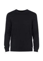 Men's black wool sweater SWEMT-0139-99(Z23)-03