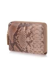 Croco women's leather wallet PORES-0836D-31(W23)-03