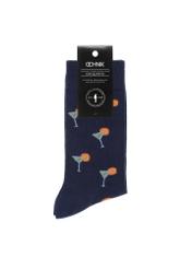 Men's long pattern socks SKAMT-0172-69(W23)-02