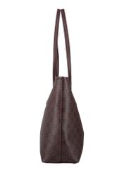 Branded women's shopper bag TOREC-1299-1P(Z26), side view of the product on a white background.