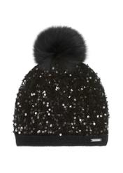 Women's sequin cap CZADT-0152-99(Z24)-02