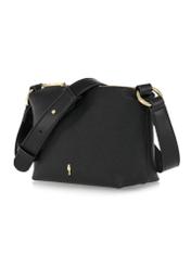 Small black unpadded handbag for women TOREC-0882-99(W24)-03