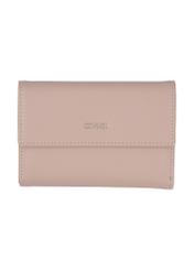 Light beige women's wallet POREC-0426-1B(Z26), front product view on a light background.