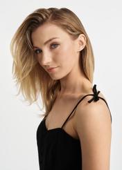 Black women's jumpsuit KOBDT-0011-99(W25)-04
