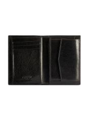Large men's leather wallet PORMS-0677-99(W26), product view inside on white background.