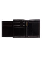 Men's wallet PL-145-99(KS), product view inside on white background.