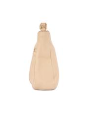 Beige women's shoulder bag TORES-1213-1B(W26) - side view of the product, on a white background.