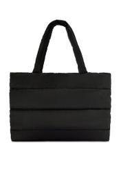 Black women's handbag TOREN-0322-99(Z25), product view from the back on a white background.