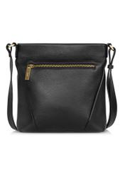 Black leather handbag for women TORES-0974-99(W24)-04