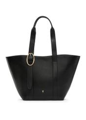 Black large leather women's handbag TORES-1074-99(W25)-01