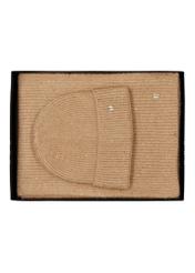 Camel hat and scarf set ZESTD-0016-1D(Z26)