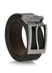 Double-sided leather men's belt PASMS-0167B-99(W24)-03